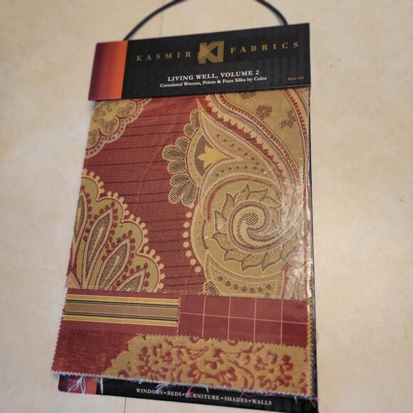 Fabric Sample Book Kasmir Fabric Prints Woven Solid Color Kasmir Fabric Quilting - Picture 2 of 16